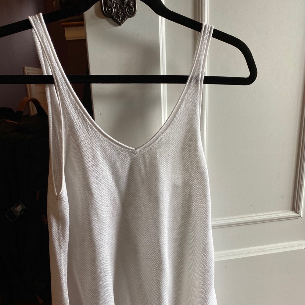 lulu lemon white tank